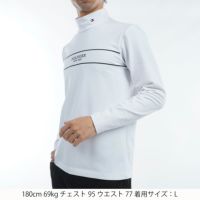 トミーヒルフィガーゴルフのハイネックシャツ