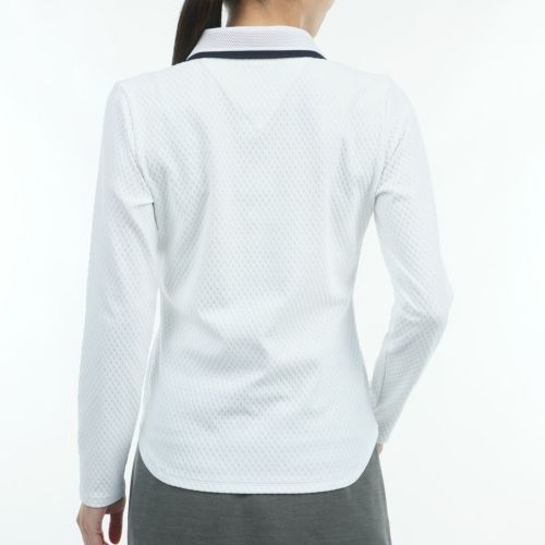 【サイズ L☆極美品】トミーフィルフィガー　ポロシャツ　ゴルフ　レディース　白 TOMMY HILFIGER GOLF トミーヒルフィガー ゴルフ レディース