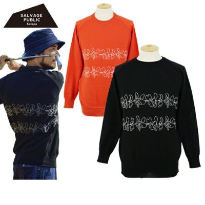 【30％OFFセール】セーター メンズ サルベージパブリックコレパ SALVAGE PUBLIC Kolepa ゴルフウェア