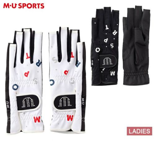 エムユースポーツ(M・U SPORTS) レディス 両手用 グローブ ゴルフグローブ レディース MUスポーツ エムユー スポーツ M.U
