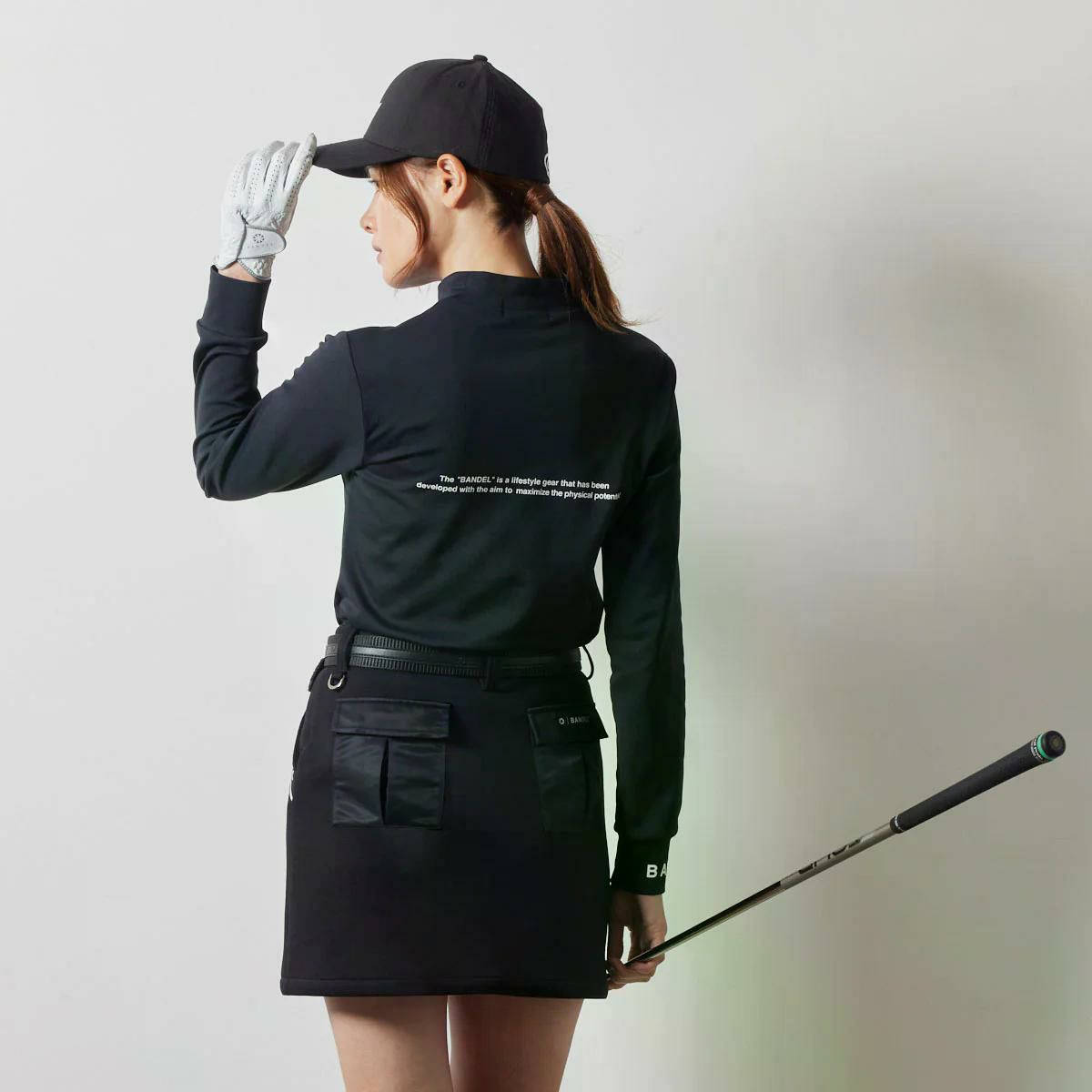 バンデルのハイネックシャツ