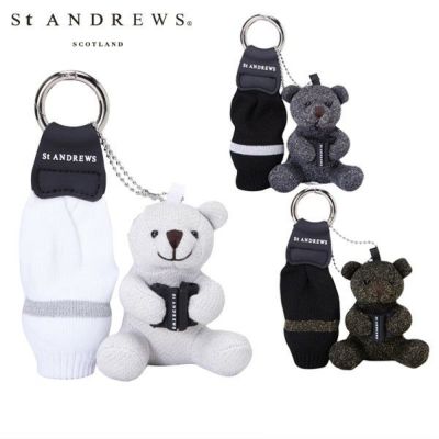 【即発送】セントアンドリュース ゴルフボールポーチ　ゴルフボールケース St ANDREWS】ロゴボールポーチ (UNISEX)（ゴルフグッズ）｜St