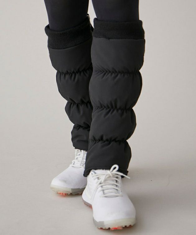 美品✨JUN&ROPE ジュン アンド ロペ ゴルフレッグウォーマー ブラック