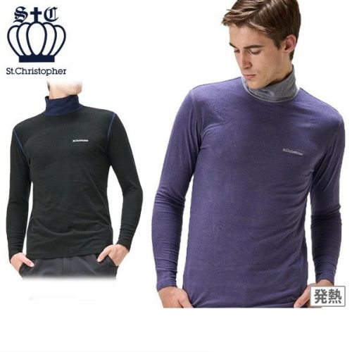 【30％OFFセール】ハイネックシャツ メンズ セントクリストファー St.Christopher  ゴルフウェア tm46101 30％OFFセール】ハイネックシャツ メンズ セントクリストファー St