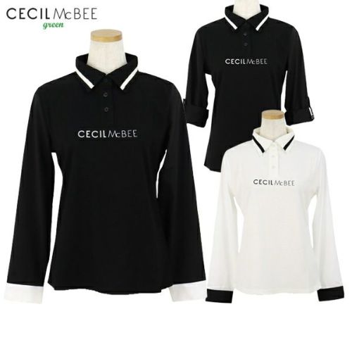 【30％OFFセール】ポロシャツ レディース CECIL McBEE green セシルマクビー グリーン ゴルフウェア cgf2401pl 30％OFFセール】ポロシャツ レディース CECIL McBEE green セシル