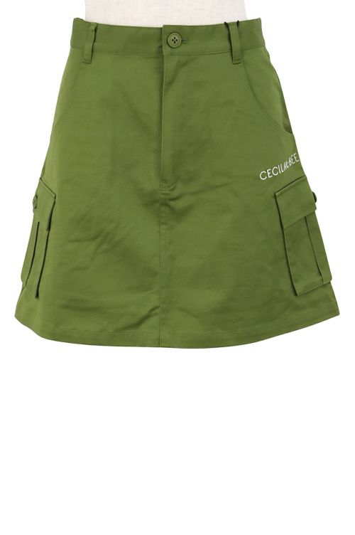 スカート レディース CECIL McBEE green セシルマクビー グリーン