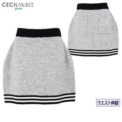 【30％OFFセール】スカート レディース CECIL McBEE green セシルマクビー グリーン ゴルフウェア