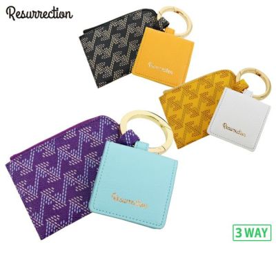 【タイムセール 8/18 13:00迄 20％OFF】ゴルフマーカーケース＆ティーケース メンズ レディース レザレクション Resurrection ゴルフ