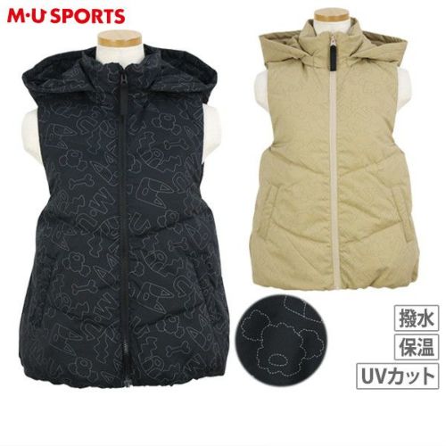 MU SPORTS ダウンベスト ブラック 40 MU SPORTS ダウンベスト ブラック 40