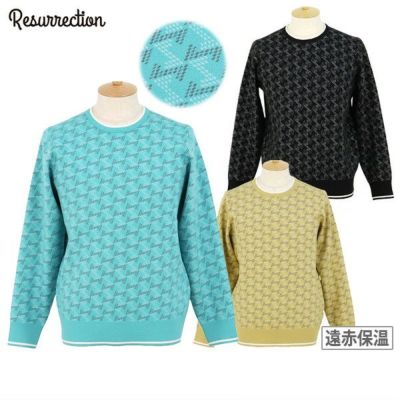 RESURRECTION GOLFメンズロゴセーター