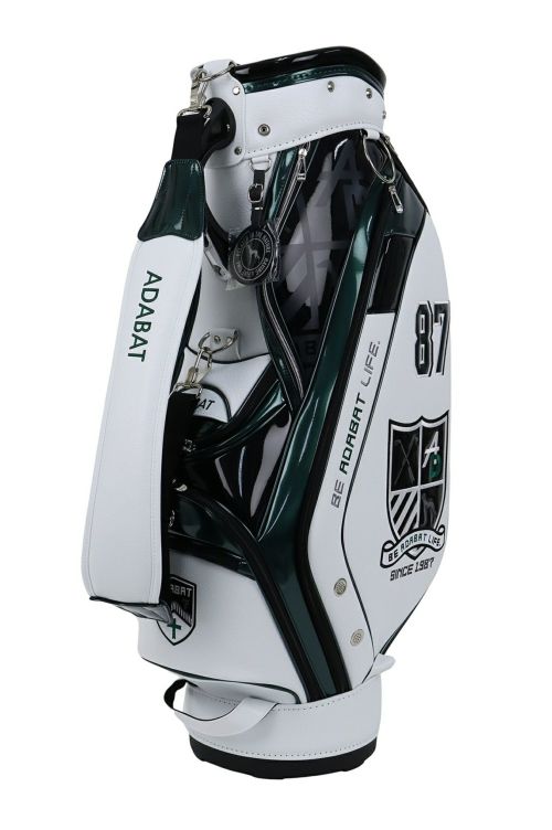 adabat キャディバッグ ブラック/ホワイト 楽天市場】【12/25 エントリー/抽選で最大100%ポイントバック】 adabat