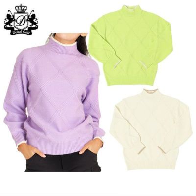 【30％OFFセール】セーター レディース デルソルゴルフ DELSOL GOLF ゴルフウェア