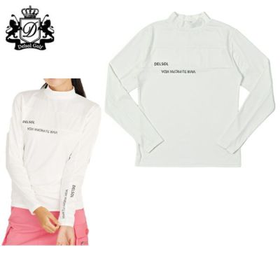 【30％OFFセール】ハイネックシャツ レディース デルソルゴルフ DELSOL GOLF ゴルフウェア