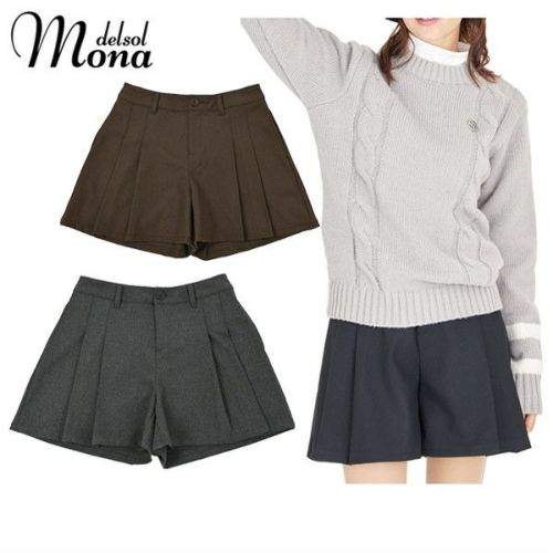 タイムセール 2/1 13:00迄10％OFF】キュロットスカート レディース