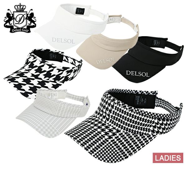 デルソルゴルフのサンバイザー