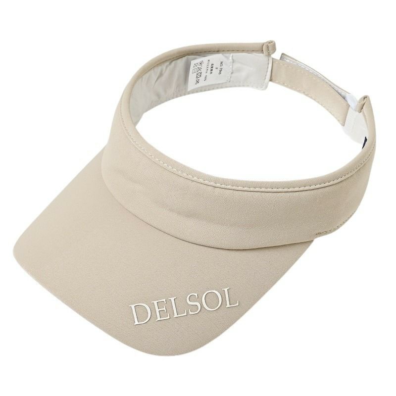 デルソルゴルフのサンバイザー