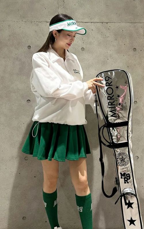 ☆新品未使用☆ミラーナイン ゴルフスカート レディース スカート レディース ミラーナインゴルフ MIRROR9GOLF ゴルフ