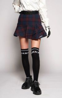 きゃたおミラーナインゴルフ　テイラーフレアスカート　S ミラーナインゴルフ テイラーフレアスカート S ゴルフウェア