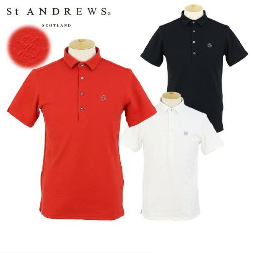 サイズ：LL ST ANDREWS セントアンドリュース  長袖ポロシャツ  ホワイト系 [240101487941] ゴルフウェア メンズ ストスト Amazon | [セントアンドリュース] メンズ 長袖 ポロシャツ (STA