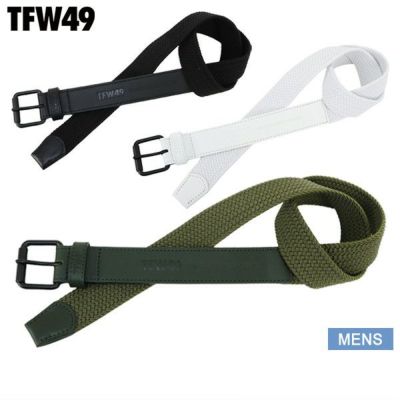 TFW49 ベルト ネイビー TFW49 - STRETCH MESH BELT / ストレッチ メッシュ ベルト