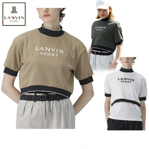 ランバンスポールのハイネックシャツ