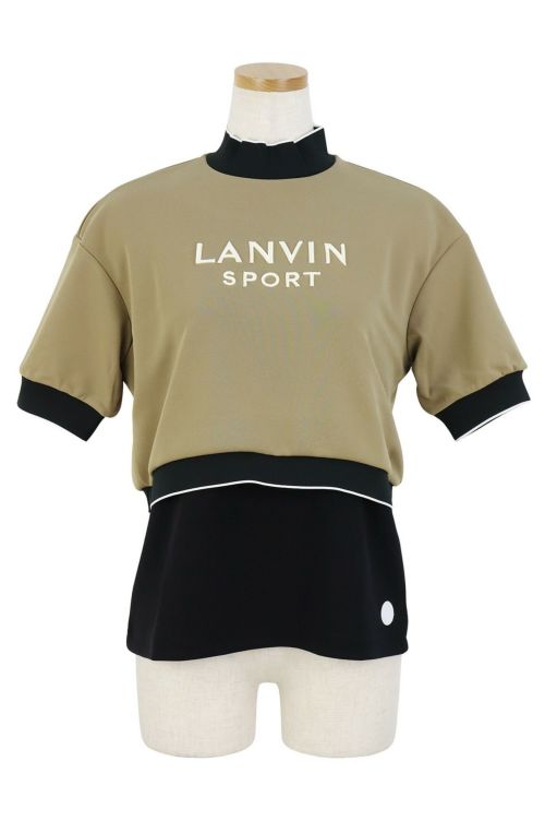 ランバンスポールのハイネックシャツ