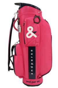 キャディバッグ メンズ レディース アンパスィ and per se ゴルフ