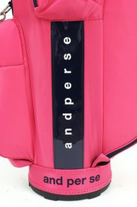 キャディバッグ メンズ レディース アンパスィ and per se ゴルフ