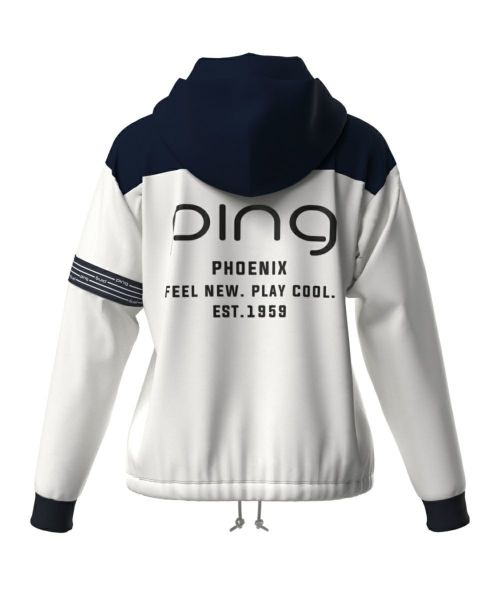 【美品】PING ピン ナイロンパーカー ゴルフウェア PING ピン パフォーマンスライン 全方向ストレッチ 裏起毛