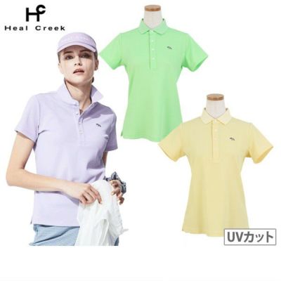 【30％OFFセール】ポロシャツ レディース ヒールクリーク Heal Creek  ゴルフウェア