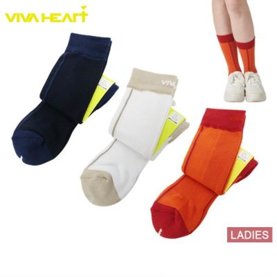 【30％OFFセール】ソックス レディース ビバハート VIVA HEART 2025 春夏 新作 ゴルフ