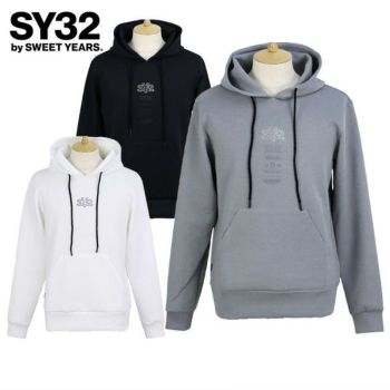 サイズ：L SY32 BY SWEET YEARS GOLF エスワイサーティトゥ  パーカージャケット  ホワイト系 [240003001639] ゴルフウェア メンズ ストスト サイズ：L SY32 BY SWEET YEARS GOLF エスワイサーティトゥ