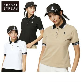 ADABAT STREAM レディース ゴルフシャツ アダバット ストリーム ADABAT STREAMの商品 | ゴルフウェア通販