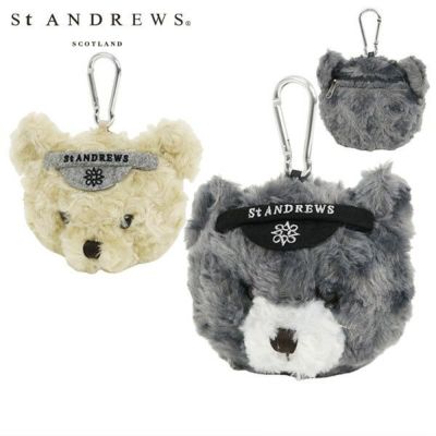 【即発送】セントアンドリュース ゴルフボールポーチ　ゴルフボールケース St ANDREWS セントアンドリュース 定番ボールポーチ 0425984351