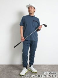 アンドゴルフのハイネックシャツ