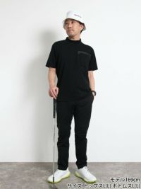 アンドゴルフのハイネックシャツ