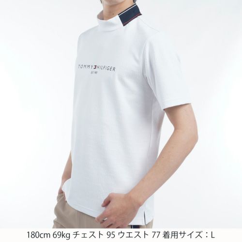 トミーヒルフィガーのハイネックシャツ