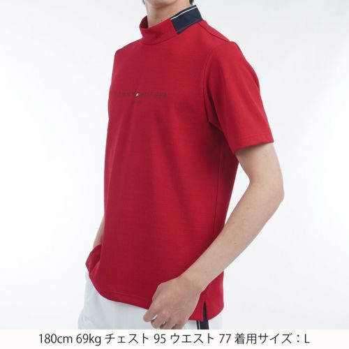 トミーヒルフィガーのハイネックシャツ