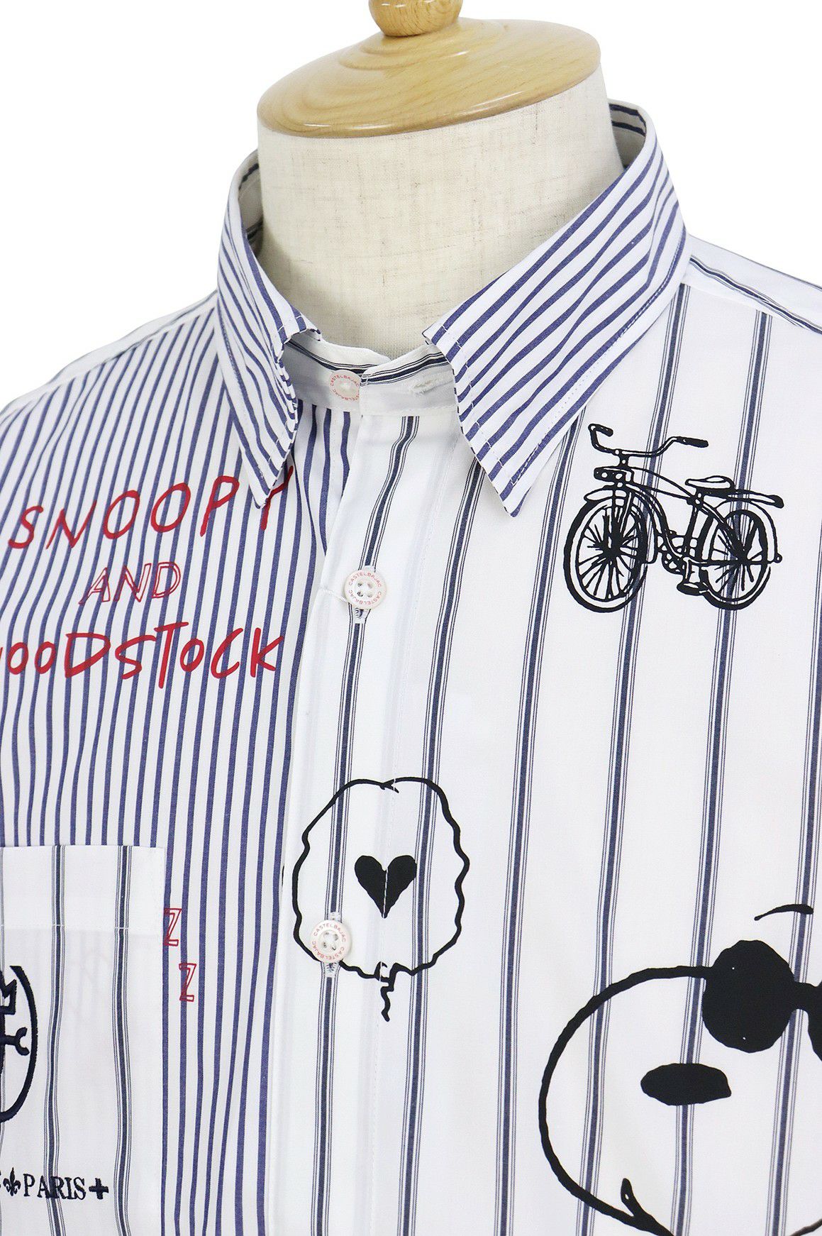 カステルバジャックのカジュアルシャツ