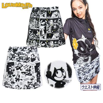 スカート レディース ラウドマウス ゴルフ LOUDMOUTH GOLF 日本正規品 日本規格 2025 春夏 新作 ゴルフウェア