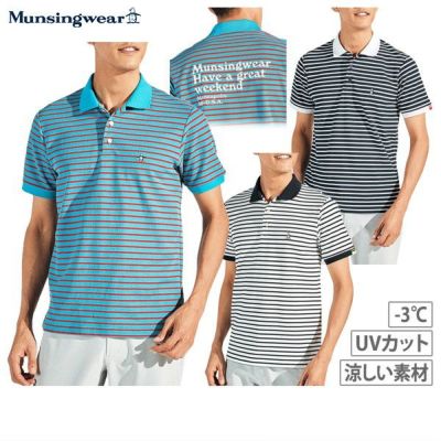 ポロシャツ メンズ マンシングウェア Munsingwear 2025 春夏 新作 ゴルフウェア