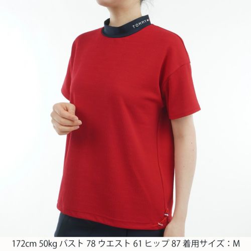 トミーヒルフィガーゴルフのハイネックシャツ