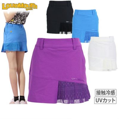 【30％OFFセール】スカート レディース ラウドマウス ゴルフ LOUDMOUTH GOLF 日本正規品 日本規格 2025 春夏 新作 ゴルフウェア