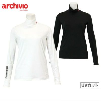 【今だけ返品・交換対応可】【30％OFFセール】ハイネックシャツ レディース アルチビオ archivio 2025 春夏 新作 ゴルフウェア