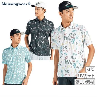 ポロシャツ メンズ マンシングウェア Munsingwear 2025 春夏 新作 ゴルフウェア