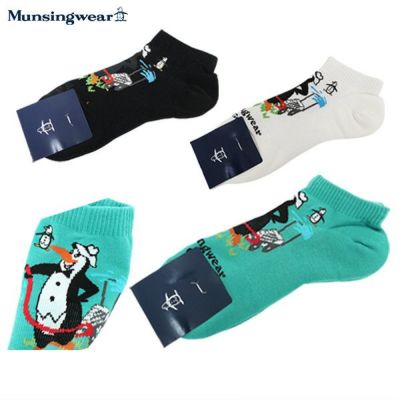 ソックス メンズ レディース マンシングウェア Munsingwear 2025 春夏 新作 ゴルフ