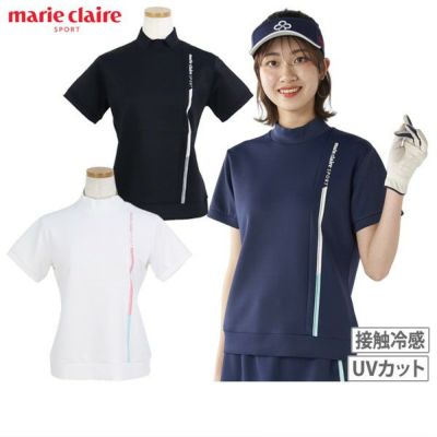 【30％OFFセール】ハイネックシャツ レディース マリクレール マリ・クレール スポール marie claire sport 2025 春夏 新作 ゴルフウェア