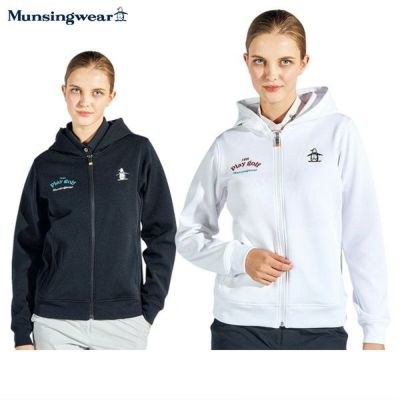 新品 マンシングウェアゴルフ クルーネックベスト/レディス/M/マルチ ベスト レディース マンシングウェア Munsingwear ゴルフウェア
