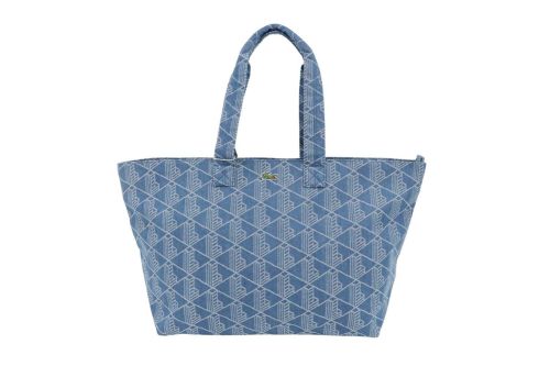 LACOSTE ラコステ ボストンバッグ ゴルフバッグ 総柄 大容量 ネイビー 極美品】LACOSTE ラコステ ボストンバッグ ゴルフバッグ 総柄 大