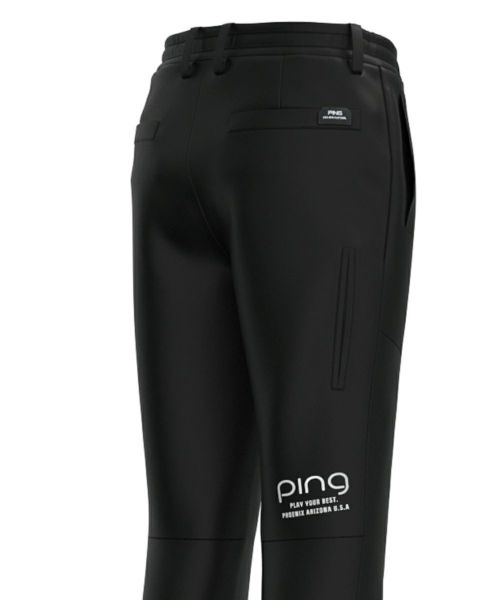 ピンのロングパンツ